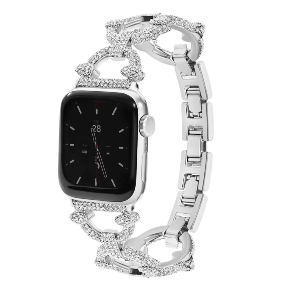 Goldenerre Crystal Pavé Link Band for Apple Watch